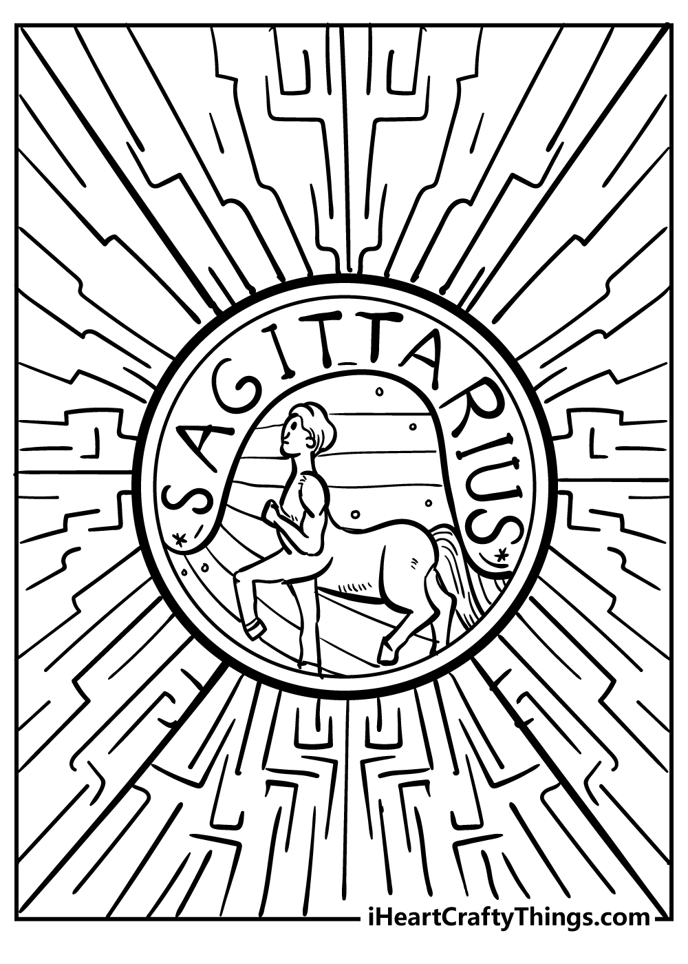 Zodiac Sign Coloring Pages 100 Free Printables Zodiac Sign Coloring Pages 100 Free Printables